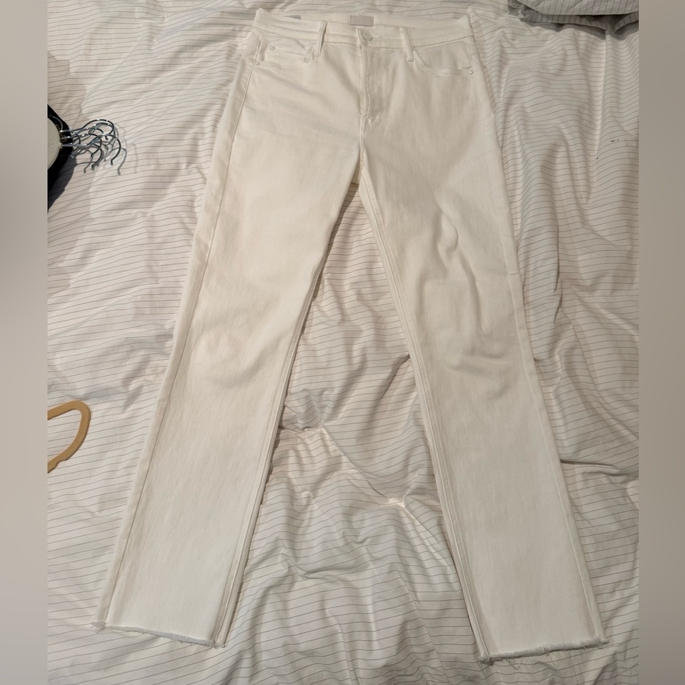 Mother White Jeans